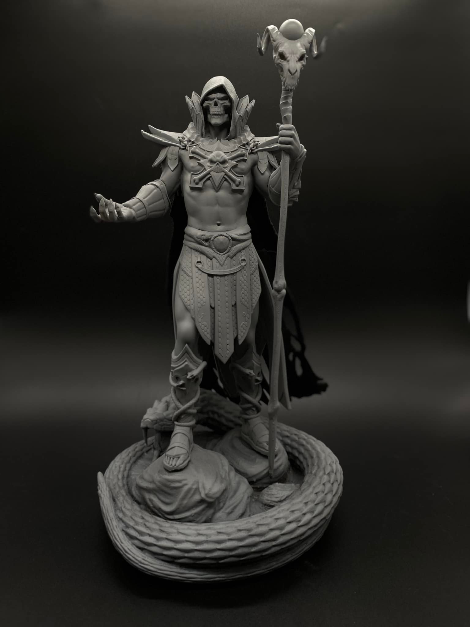 A 3D-printed Luminary Studios figure